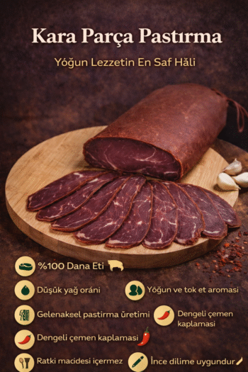 KARA PARÇA PASTIRMA 5 KG