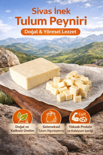Sivas İnek Tulum Peyniri – 2 KG